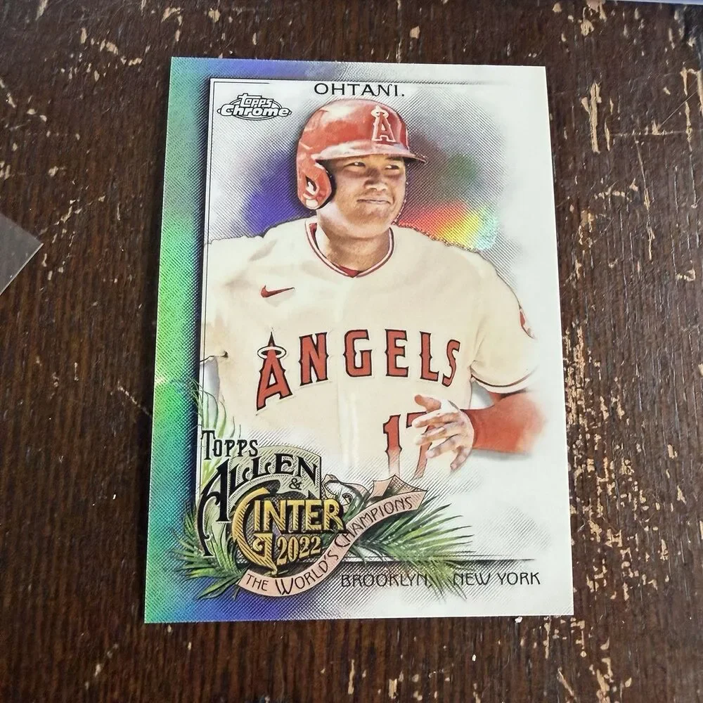 2022 Allen Ginter Chome Refractors 25 Card Lot NM w Ohtani #58 Top Loaded No Dup